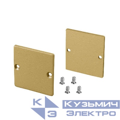 Заглушка SL-LINE-3638-LW GOLD глухая металл Arlight 039983