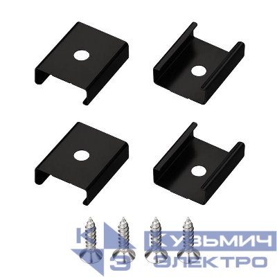 Держатель SL-MINI-10 BLACK металл (комплект) Arlight 049444