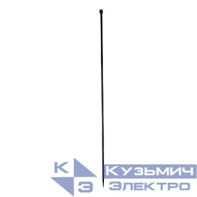 Хомут кабельный (стяжка) PCT 4.8х400-100BL 4.8х400 PA6.6 черн. (уп.100шт) JazzWay 5054691