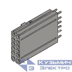 Адаптер для вторичных цепей втычн./выкатн. выкл. 12pin ADP AUX T4-T5-T6 P/W ABB 1SDA054923R1