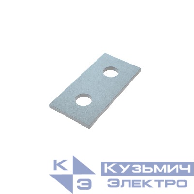 Пластина соединительная 82мм сталь 4мм PS-2 2 отверстия КМ LO12192