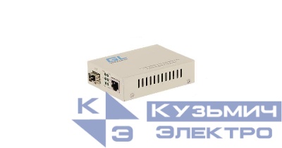 Конвертер UTP-SFP 10/100/1000Мбит/с в 1000Мбит/с rev2 NIKOMAX GL-MC-UTPG-SFPG-F.r2