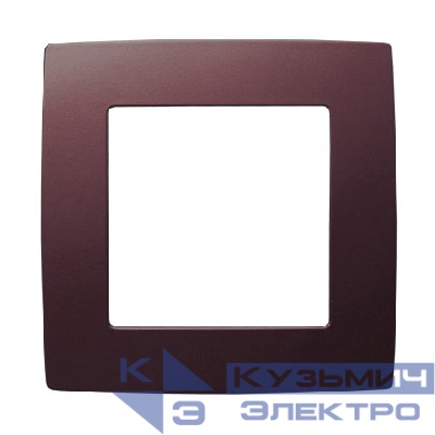 Рамка 1-м 12-5001-25 бордо ЭРА Б0019390