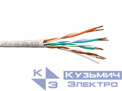 Кабель U/UTP4 cat.5e, 4 пары 24 AWG BC, 305м, многожильный, FLUKE TEST, NETKO Expert