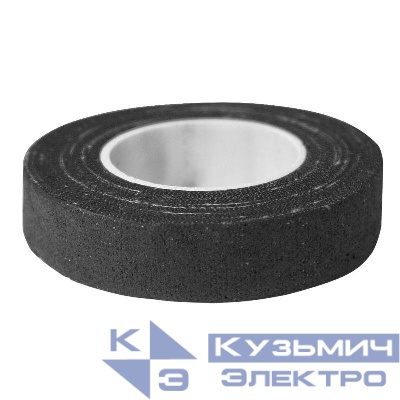 Лента изоляционная ХБ 20мм (100гр) двухсторон. в рулоне черн. DKC HB100BK