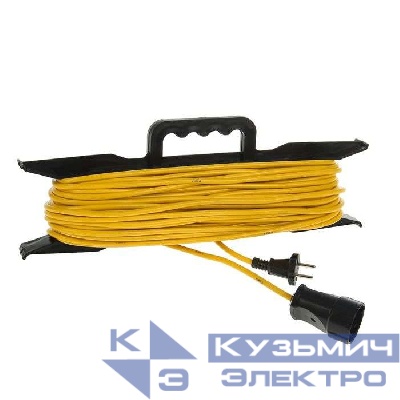 Удлинитель-шнур на рамке 1х20м без заземл. 10А IP20 1.3кВт Союз 481S-5102