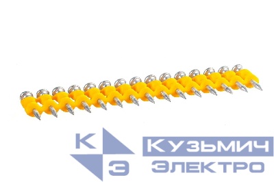 Гвозди по бетону для аккумуляторного пистолета DCN890 (3.0*19 мм, кован., 1005 шт/уп) FEDAST