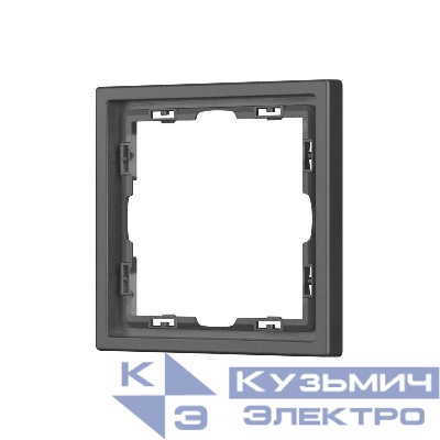Рамка 1-м FRM-NOBE-SFPL-1-GR пластик. сер. Arlight 054214