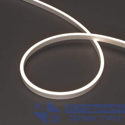 Лента светодиодная MOONLIGHT-SIDE-A120-06x12mm 24V Day 4000К 9.6Вт/м IP65 wire x2 прямой вывод кабеля герметичная (уп.5м) Arlight 041034