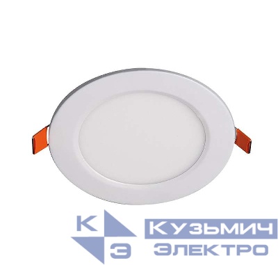 Светильник светодиодный PPL-R WH 6Вт 6500К IP40 d120мм ДВО встраив. ультратонкий кругл. JazzWay 5008489A