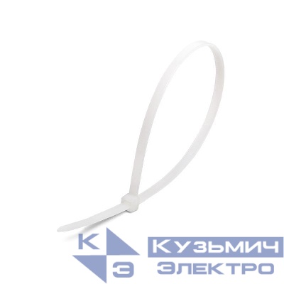 Хомут кабельный КСС "NORD" 8х350 бел. (уп.100шт) КВТ 79738
