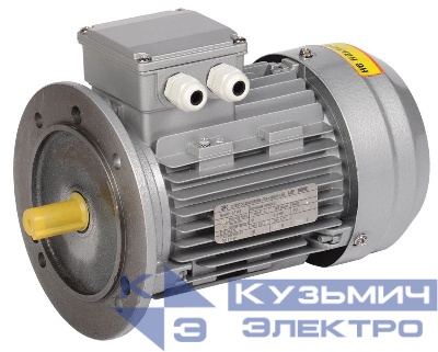 Электродвигатель АИР DRIVE 3ф 63B4 220/380В 0.37кВт 1500об/мин 3081 IEK DRV063-B4-000-4-1530