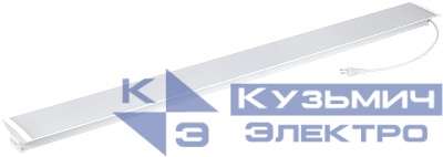 Светильник светодиодный линейный 1201 36Вт 3000К 1200х107х52мм IEK LDCK-0-1201-36-3000-K01