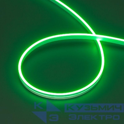 Лента светодиодная MOONLIGHT-SIDE-A168-4x10mm 24V Green 7.2Вт/м IP65 wire x2 прямой вывод кабеля герметичная (уп.5м) Arlight 038315