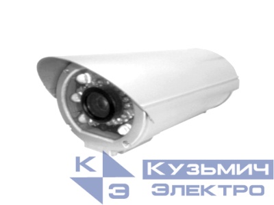 SLC-7RAG/50м IP Камера, CCD, 560ТВЛ, H.264, WDR, аудио, ИК 26 LEDs, объектив 9-22мм, DC12V,кронштейн РАСПРОДАЖА