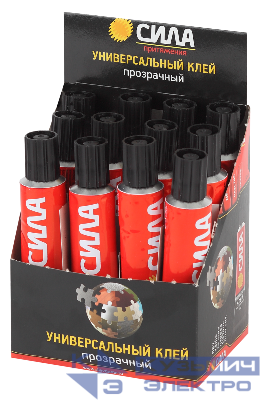 Клей универсальный 30мл прозр. туба СИЛА Б0035609