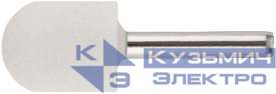 Шарошка абразивная (по металлу) хвостовик 6мм цилиндр закругленный 20х25мм MOS 36945М