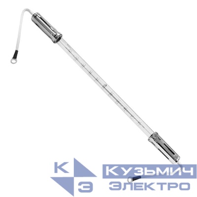 Лампа галогенная КГ 5000Вт линейная K27s 220В МЕГАВАТТ 03192