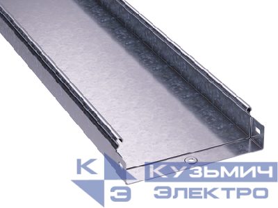 Лоток листовой неперфорированный 600х50 L3000 сталь 1.2мм гор. оцинк. DKC 3502812HDZ