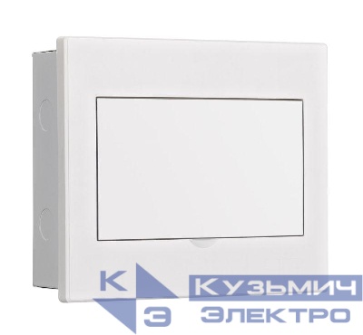 Корпус встраиваемый дв. 1 ряд 9 мод. IP41 ЩРВ-М бел. DEKraft 31102DEK
