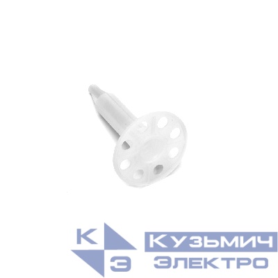 Тарельчатый дюбель гриб с гвоздем для монтажных пистолетов IN80 (200 шт/уп) FEDAST