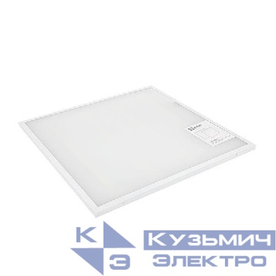 Светильник светодиодный ДВО-4104-L 36Вт 6500К 595х595 опал панель EKF LPL-4104-L-36-6500