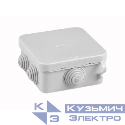 Коробка распределительная ОП 70х70х50мм IP55 HEGEL КР2605-И