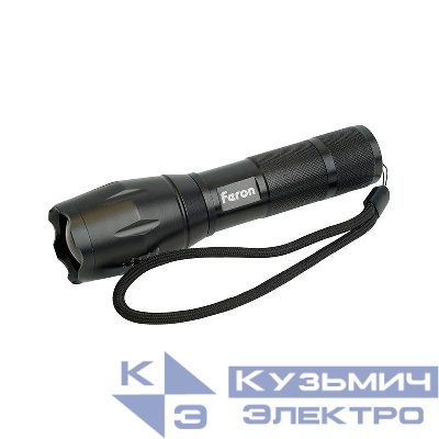 Фонарь светодиодный переносной аккумуляторный USB ZOOм TH2400 FERON 41682