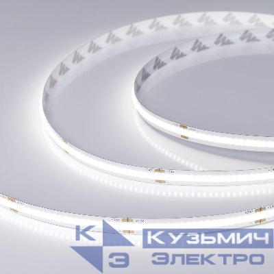Лента светодиодная COB-X378-8mm 24V White 6000К 11Вт/м IP20 (уп.5м) Arlight 031885(3)