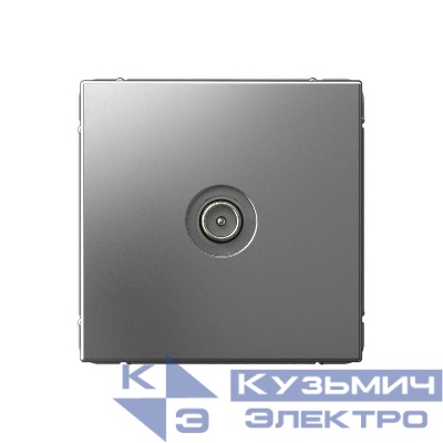 Розетка телевизионная оконечная TV ArtGallery 1дБ механизм сталь SE GAL000991