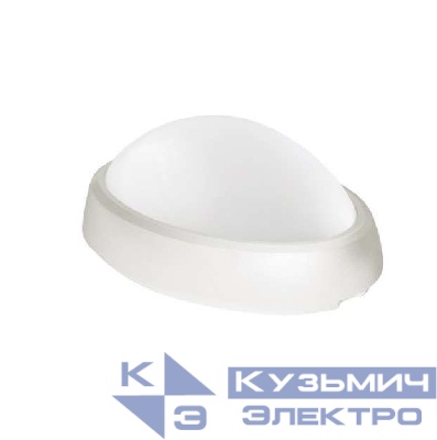 Светильник светодиодный "Банник" PBH-PC-OA 8Вт 4000К IP65 ЖКХ ДБП пылевлагозащ. бел. JazzWay 1024565