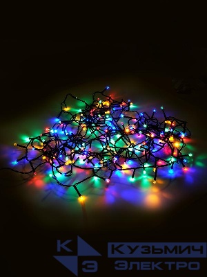 Гирлянда "Нить" 12м LD120-GM-BO 120 разноцветн. светодиодов с контроллером уличная SHLights 4690601041357