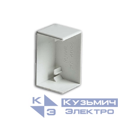 Заглушка для кабель-канала РКК 30х25 бел. Ruvinil ЗГЛ-30х25