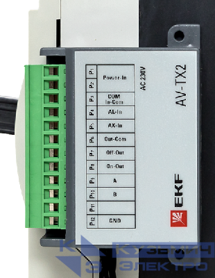 Блок коммуникационный ModBus RTU для ETU x.2 AV POWER-3 AVERES EKF mccb-3-modbus-av