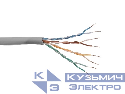 Кабель U/UTP Cat 5е PVC нг(А)-LSLTx 4х2х0,52