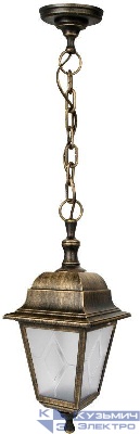 Светильник садово-парковый PP4205 C64 НСУ 04-60-001 У1 "Адель" 4-гран. пласт. +пласт. черн. бронза Camelion 13848