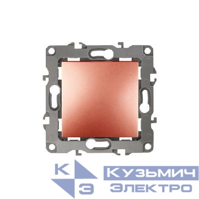 Выключатель 1-кл. СП Эра12 12-1101-14 10А IP20 250В 10AX механизм медь Эра Б0019278