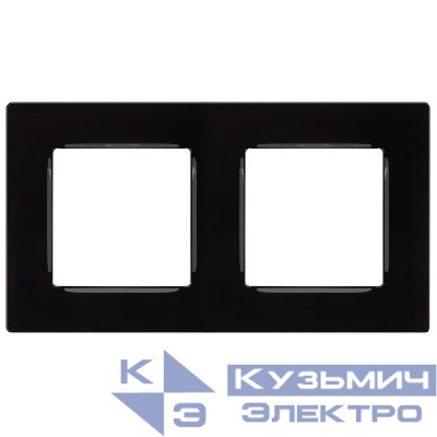 Рамка 2-м 12-5202-06 Классик черн. Эра Б0067723