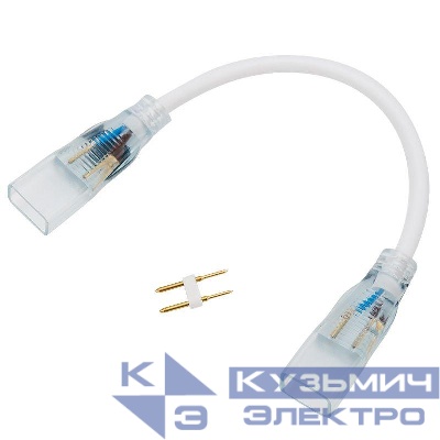 Коннектор для двухстороннего гибкого неона 8х16мм длина 20см (уп.10шт) Neon-Night 134-006