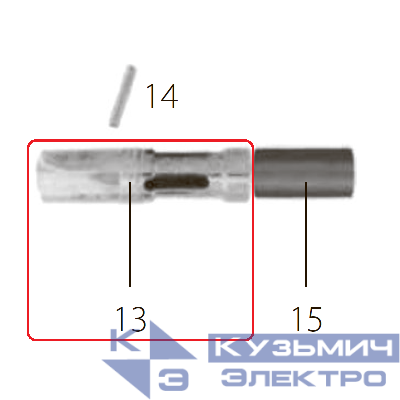 Запчасть №13 для FDPAG-H8. Основной блок