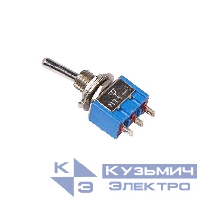 Тумблер 250В 3А (3с) ON-ON 1п Micro (MTS-102) Rexant 36-4010