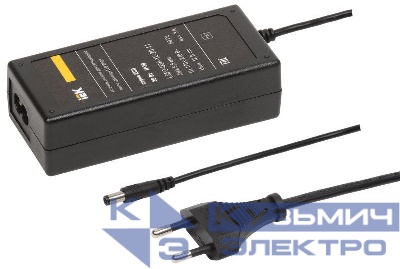 Драйвер LED ИПСН ECO 3528 36Вт 12В сетевая вилка-блок -JacK 5.5 мм IP20 IEK LSP2-036-12-20-11