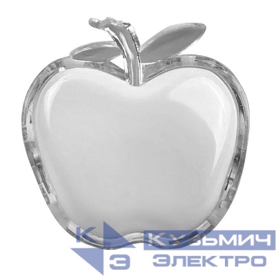 Светильник-ночник светодиодный NL-258 "яблоко RGB" 220В Camelion 15376