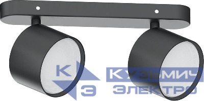 Светильник ML212 настен./потолочн. под лампу GX53 черн. FERON 41477