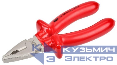 Пассатижи диэлектрические Profi 160мм 1000В ARMA2L 3 IEK A2L3-PL20-K2-160