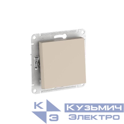 Выключатель 1-кл. AtlasDesign (сх. 1) 10AX быстрозажим. клем. механизм песочн. SE ATN001211S