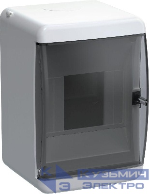 Корпус КМПн-4 TEKFOR Mini IP41 пластик. бел. IEK TFM-KP73-N-04-41-K01-K01