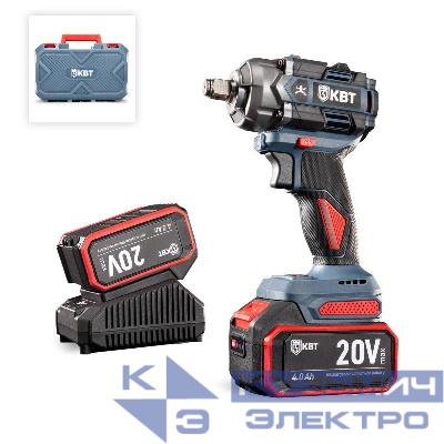 Гайковерт аккумуляторный бесщеточный WB-20-500 серия ПРОФИ КВТ 102594