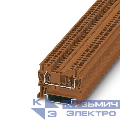 Клемма проходная КНЗ 2.5-2-КЧ СТЭЗ 10000167