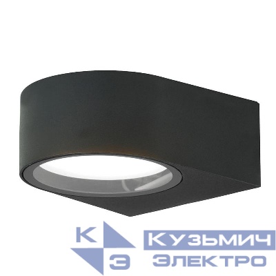 Светильник DH1201 GX53 230В садово-парковый на стену черн. FERON 51326